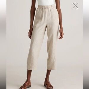 Quince Women's Driftwood Trousers 100% Linen